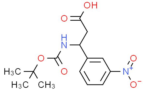 3-(Boc-氨基)-3-(3-硝基苯基)丙酸