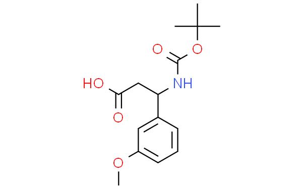 3-(Boc-氨基)-3-(3-甲氧基苯基)丙酸