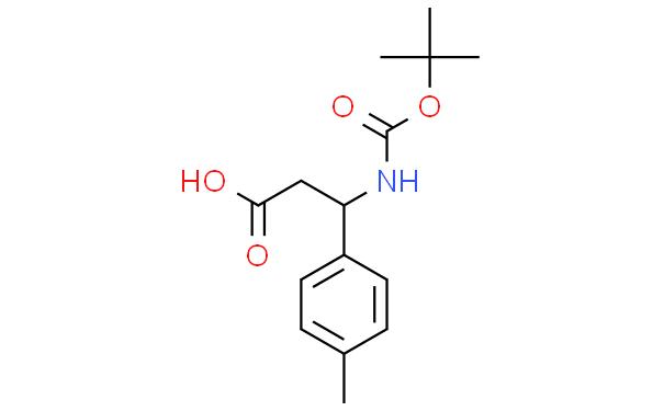 Boc-(RS)-3-氨基-3-(4-甲基苯基)-丙酸
