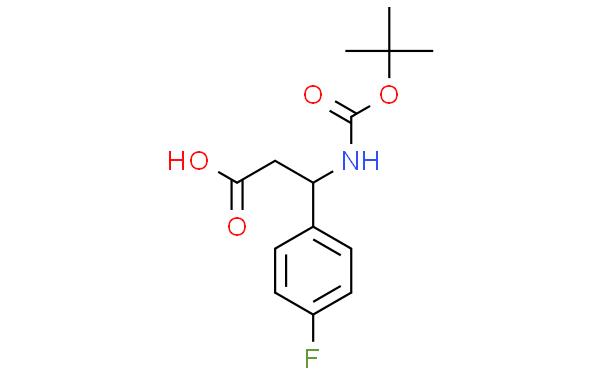 3-(Boc-氨基)-3-(4-氟苯基)丙酸