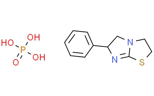 (S)-2,3,5,6-tetrahydro-6-phenylimidazo[2,1-b]thiazoletriylium phosphate