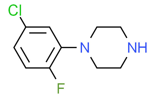 Piperazine, 1-(5-chloro-2-fluorophenyl)-