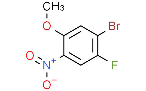 1-Bromo-2-fluoro-5-methoxy-4-nitrobenzene