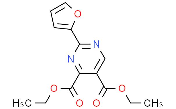 4,5-Pyrimidinedicarboxylic acid, 2-(2-furanyl)-, 4,5-diethyl ester
