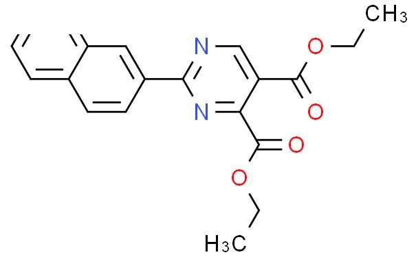 4,5-Pyrimidinedicarboxylic acid, 2-(2-naphthalenyl)-, 4,5-diethyl ester