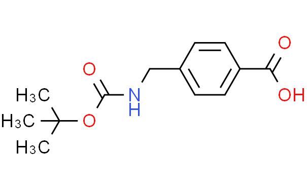 4-[(tert-Butoxycarbonylamino)methyl]benzoic acid