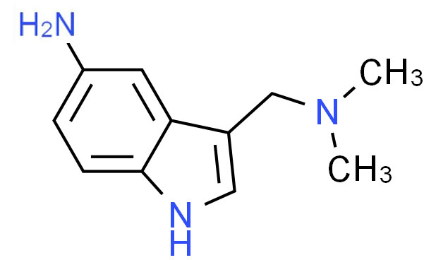 3-(二甲氨甲基)-5-氨基吲哚
