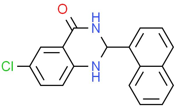 6-氯-2-(萘-1-基)-2,3-二氢喹唑啉-4(1H)-酮