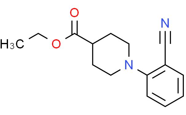 Ethyl 1-(2-cyanophenyl)-4-piperidinecarboxylate
