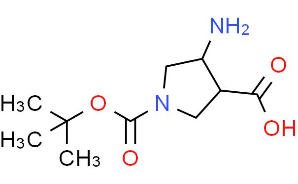 反式-4-氨基-1-BOC-吡咯烷-3-甲酸
