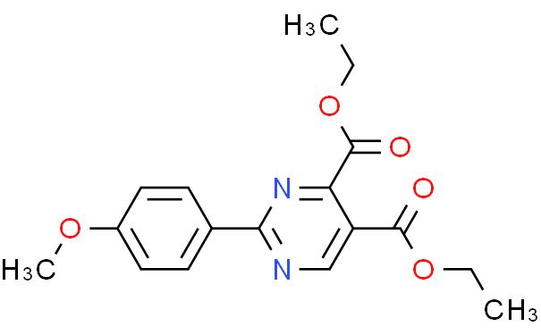 4,5-Pyrimidinedicarboxylic acid, 2-(4-methoxyphenyl)-, 4,5-diethyl ester