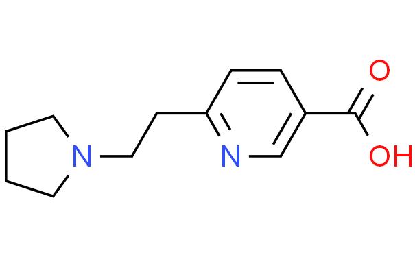 6-(2-PYRROLIDIN-1-YLETHYL)NICOTINICACID