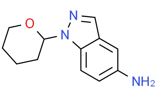 1-(四氢-2H-吡喃-2-基)-1H-吲唑-5-胺