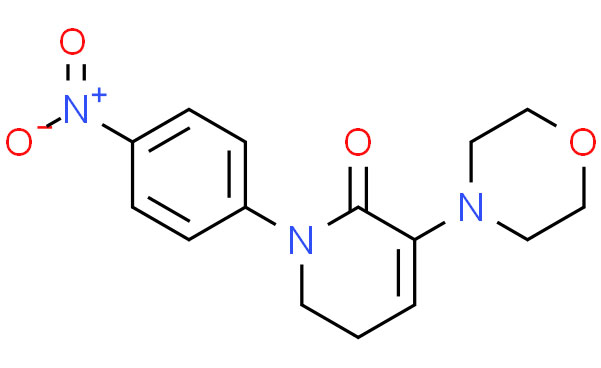 5,6-二氢-3-(4-吗啉基)-1-(4-硝基苯基)-2(1H)-吡啶酮
