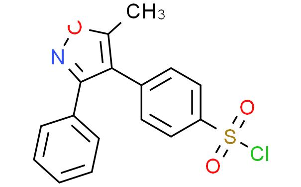4-(5-Methyl-3-phenylisoxazol-4-yl)benzene-1-sulfonyl chloride
