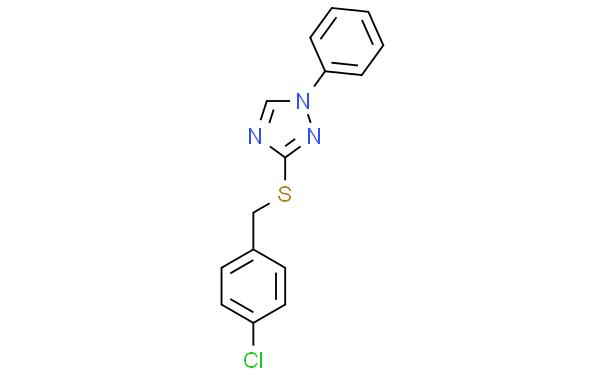 3-[(4-chlorobenzyl)sulfanyl]-1-phenyl-1H-1,2,4-triazole