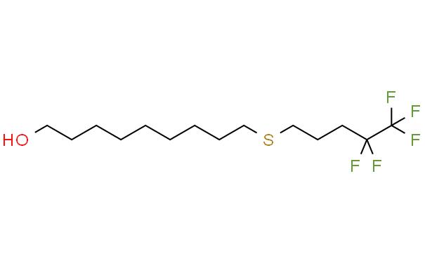 9-[(4,4,5,5,5-Pentafluoropentyl)thio]nonanol