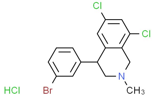 4-(3-Bromophenyl)-6,8-dichloro-2-methyl-1,2,3,4-tetrahydroisoquinolinehydrochloride