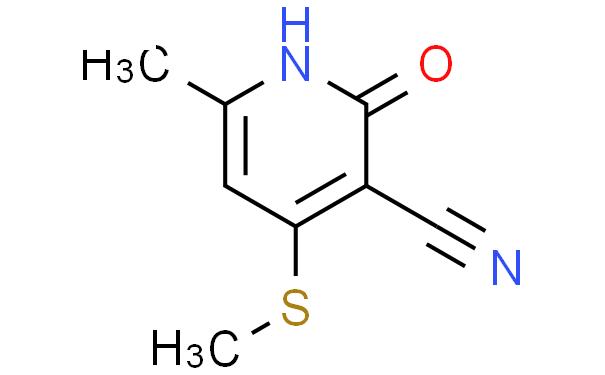 6-Methyl-4-(methylthio)-2-oxo-1,2-dihydropyridine-3-carbonitrile