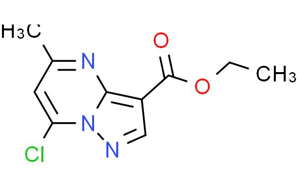ETHYL 7-CHLORO-5-METHYLPYRAZOLO[1,5-A]PYRIMIDINE-3-CARBOXYLATE