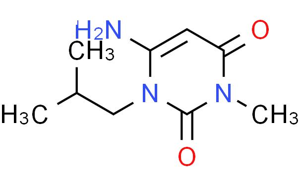 1-甲基-3-异丁基-4-氨基脲嘧啶