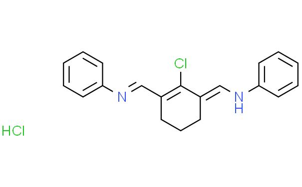 N-((2-Chloro-3-((phenylimino)methyl)cyclohex-2-en-1-ylidene)methyl)anilinehydrochloride