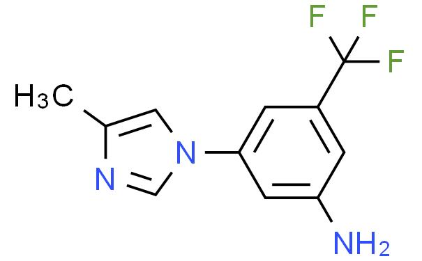 3-(4-甲基-1H-咪唑-1-基)-5-(三氟甲基)苯胺