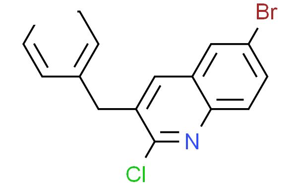3-benzyl-6-broMo-2-chloroquinoline