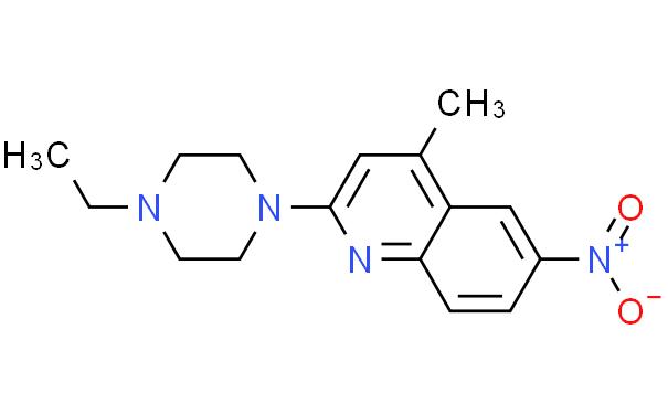 2-(4-Ethylpiperazin-1-yl)-4-methyl-6-nitroquinoline