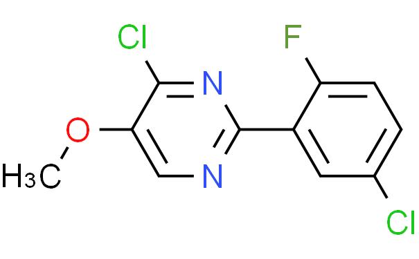 4-Chloro-2-(5-chloro-2-fluorophenyl)-5-methoxypyrimidine