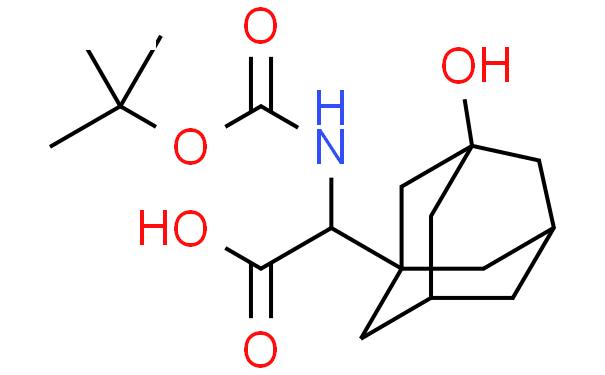 tert-Butoxycarbonylamino-(3-hydroxy-adamantan-1-yl)-acetic acid