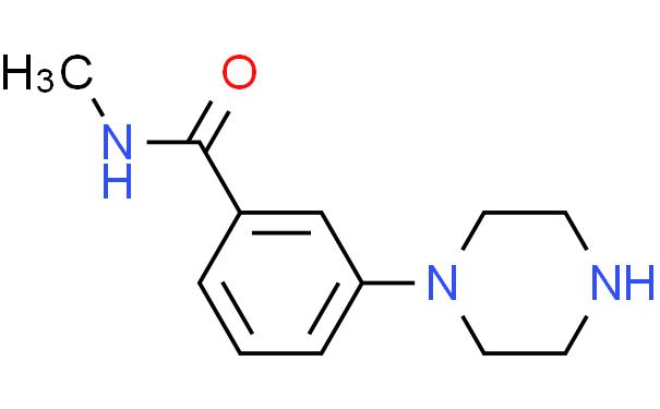N-methyl-3-(piperazin-1-yl)benzamide