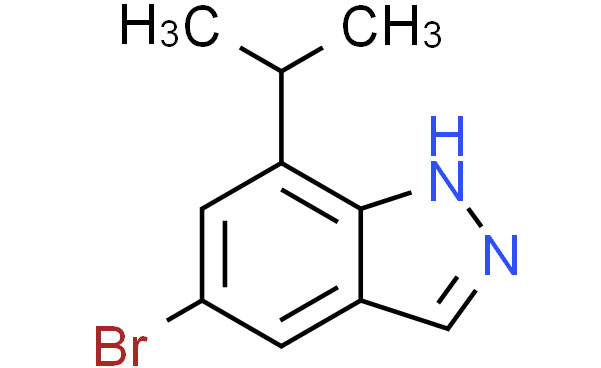 1H-Indazole, 5-broMo-7-(1-Methylethyl)-