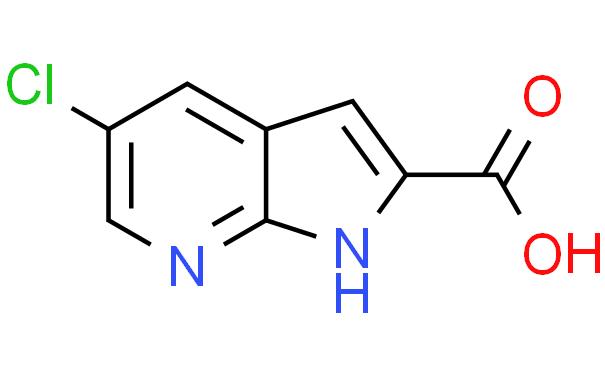 5-氯-1H-吡咯并[2,3-B]吡啶-2-甲酸