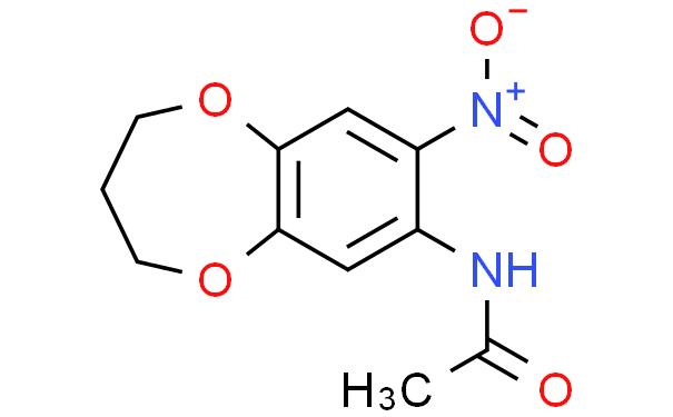 7-Acetamido-8-nitro-3,4-Dihydro-2H-1,5-benzodioxepine
