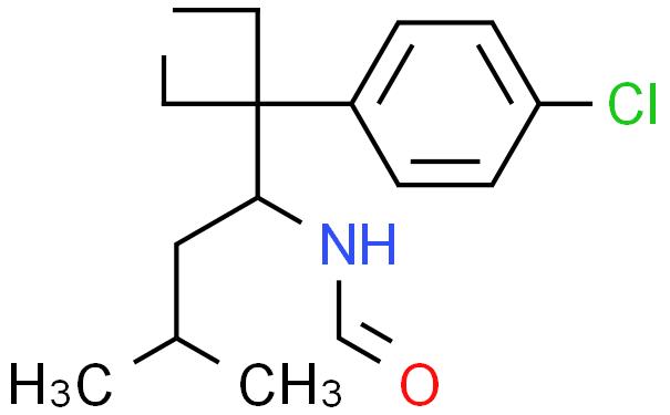 N-(1-(1-(4-chlorophenyl)cyclobutyl)-3-methylbutyl)formamide