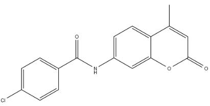 4-Chloro-N-(4-methyl-2-oxo-2H-chromen-7-yl)-benzamide