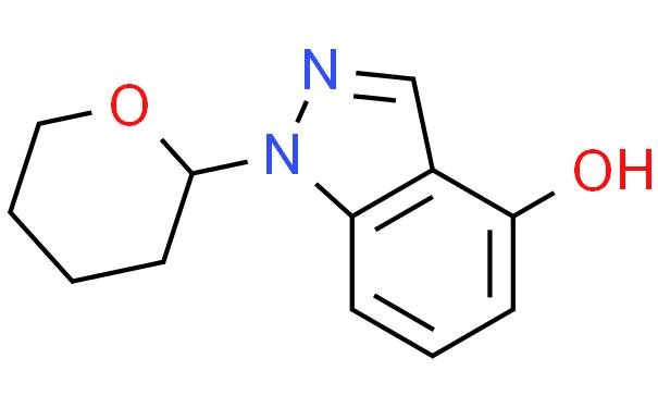 1-(Tetrahydro-pyran-2-yl)-1H-indazol-4-ol