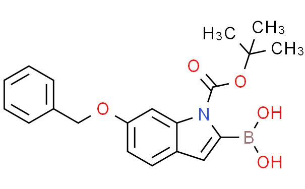 6-Benzyloxy-1-BOC-indole-2-boronic acid