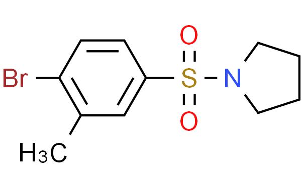 1-(4-Bromo-3-methylphenylsulfonyl)pyrrolidine