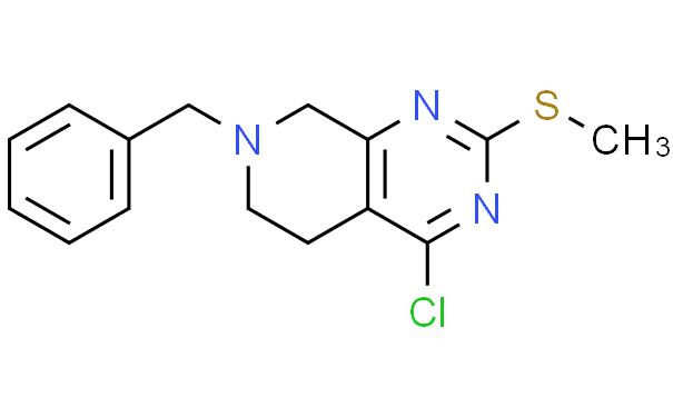 7-苄基-4-氯-2-(甲硫基)-5,6,7,8-四氢吡啶并[3,4-D]嘧啶
