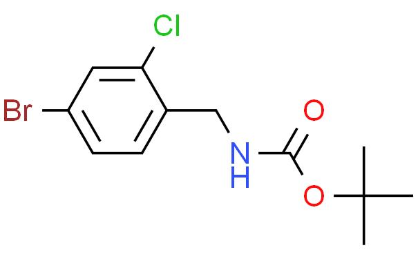 tert-butyl 4-bromo-2-chlorobenzylcarbamate