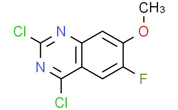 2,4-dichloro-6-fluoro-7-methoxyquinazoline