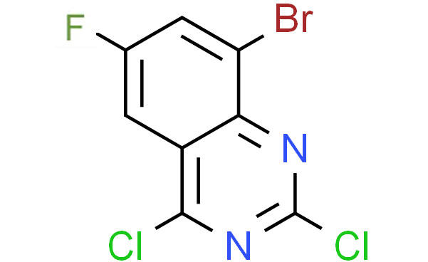 8-溴-2,4-二氯-6-氟喹唑啉
