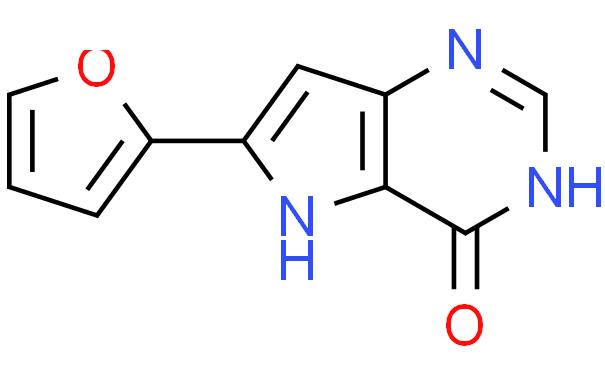 6-(呋喃-2-基)-3H-吡咯并[3,2-D]嘧啶-4(5H)-酮