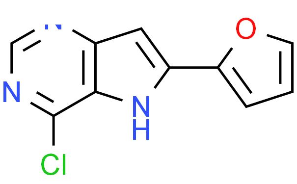 4-氯-6-(呋喃-2-基)-5H-吡咯并[3,2-D]嘧啶
