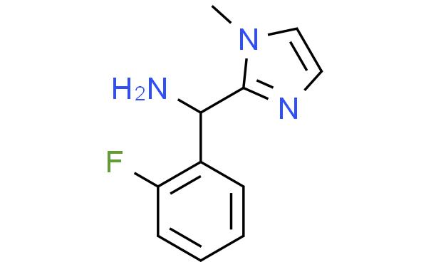 (2-氟苯基)(1-甲基-1H-咪唑-2-基)甲胺