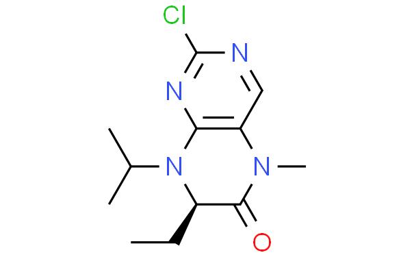 (R)-2-氯-7-乙基-8-异丙基-5-甲基-7,8-二氢蝶啶-6(5H)-酮
