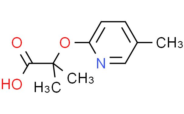 2-甲基-2-(5-甲基吡啶-2-丙氧基)丙酸