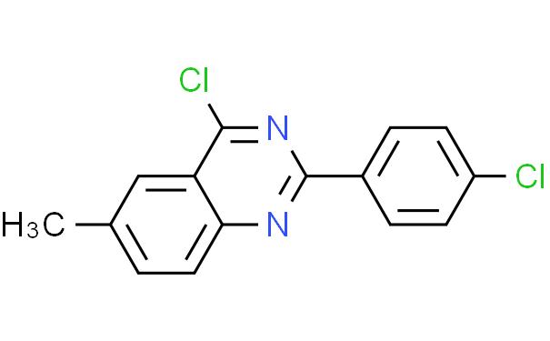 4-氯-2-(4-氯苯基)-6-甲基喹唑啉